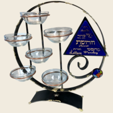 SP27 - Hanging Bowl Seder Plate